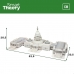 3D Puzzle Colorbaby Capitolio 126 Darabok 52,5 x 20,5 x 23,5 cm (6 egység)