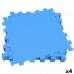 Kinderpuzzle Aktive Blau 9 Stücke Moosgummi 50 x 0,4 x 50 cm (4 Stück)