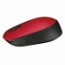 Mouse senza Fili Logitech M171 1000 dpi Nero Rosso