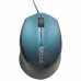 Muis iggual COM-ERGONOMIC-R 800 dpi Blauw Zwart/Blauw