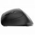 Mouse senza Fili Cherry JW-4550_LEFT 1200 DPI Ergonomico Wireless Mancini Nero