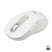 Bezvadu Pele Logitech M650 L Balts Wireless