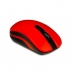 Schnurlose Mouse Ibox LORIINI Schwarz/Rot