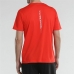 Camiseta de Manga Corta Hombre Bullpadel Afile Rojo