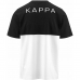 Kortærmet T-shirt til Mænd Kappa Edwin CKD Hvid Sort