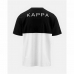 Kortærmet T-shirt til Mænd Kappa Edwin CKD Hvid Sort