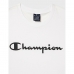 Ανδρική Μπλούζα με Κοντό Μανίκι Champion Crewneck Λευκό