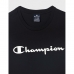 Heren Mouwloos T-shirt Champion Crewneck Zwart