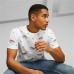 Vīriešu Krekls ar Īsām Piedurknēm Puma  Ess+ Logo Power Balts