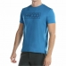 Férfi rövid ujjú póló +8000 Uyuni Kék Indigó