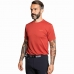 Heren-T-Shirt met Korte Mouwen Trangoworld Ovre Rood