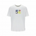 Kortarmet T-skjorte til Menn Russell Athletic Emt E36211 Hvit