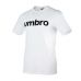 Miesten T-paita Umbro  LINEAR 65551U 13V Valkoinen