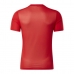 Maillot de Corps de Sport à Manches Coupe Reebok Workout Ready Rouge