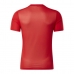 Tricou Sport cu Mânecă Scurtă Reebok Workout Ready Roșu
