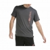 Sportiniai marškinėliai su trumpomis rankovėmis Bullpadel Mixta Padelio Tamsiai pilka
