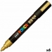 Rotuladores POSCA PC-5M Dourado (6 Unidades)