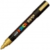 Rotuladores POSCA PC-5M Dourado (6 Unidades)