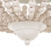 Ceiling Light White Wood Metal 40 W 220 V 240 V 220-240 V 40 x 40 x 60 cm