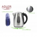 Fierbător Adler AD 1223 Negru Oțel inoxidabil 2000 W 1,7 L