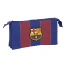 Pennenetui met 2 vakken F.C. Barcelona Rood Marineblauw 22 x 12 x 3 cm