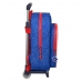 Cartable à roulettes Sonic Let's roll Blue marine 26 x 34 x 11 cm