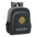 School Bag Hogwarts Harry Potter Hogwarts Black Grey 12 L