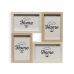 Photo frame Versa MDF Wood 2 x 28 x 28 cm