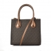 Bolsa Mulher Michael Kors MERCER Castanho 22 x 21 x 10 cm