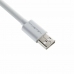 Кабел USB A към USB-C Newskill Бял