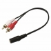 Audio Jack Kabel (3,5 mm) v 2 RCA PcCom