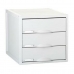 Arquivador modular Archivo 2000 ArchiSystem 3 gavetas Cinzento 35,6 x 31,6 x 20,3 cm