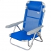 Pääntuellinen kokoontaitettava tuoli Aktive Gomera Sininen 48 x 84 x 46 cm (2 osaa)