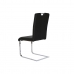 ēdamistabas krēsls DKD Home Decor Melns Metāls Poliuretāns (59 x 45 x 102 cm)