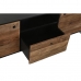 TV-kalusteet DKD Home Decor 144,5 x 40 x 51 cm Musta Oranssi Recycled Wood Mäntypuu