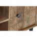 Skrinka na Tv , televízor DKD Home Decor Prírodná Kov Mangové drevo 140 x 40 x 55 cm