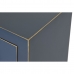 TV-mööbel DKD Home Decor Sinine Kuldne Kuusk Puit MDF 130 x 24 x 51 cm