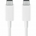 Câble USB-C Samsung EP-DX510JWE Blanc 1,8 m