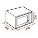 Микровълнова Фурна с Грил Teka 40590480 20 L 700W