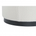 Podložka pod nohy DKD Home Decor Bílý Černý Polyester Dřevo MDF Scandi 60 x 60 x 45 cm (3 kusů)
