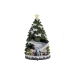 Sapin de Noël DKD Home Decor Mouvement Lumière LED Musical Multicouleur Résine 23 x 23 x 42 cm (3 Unités)