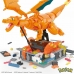 Építőipari készlet Pokémon Mega Construx -  Motion Charizard 1664 Darabok