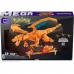 Građevinski set Pokémon Mega Construx -  Motion Charizard 1664 Dijelovi