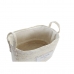 Conjunto de Cestas DKD Home Decor Algodão Fibra (34 x 23 x 20 cm)