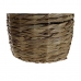 Set di Cestini DKD Home Decor Rattan (33 x 33 x 40 cm)