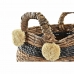 Basketbalová sada DKD Home Decor Koloniální styl Vlákno (31 x 31 x 33 cm)