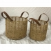 Set de basket DKD Home Decor 32 x 32 x 26 cm Métal Corde 32 x 32 x 39 cm Boho