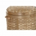 Set de basket DKD Home Decor Naturel 31 x 31 x 44 cm Bambou Boho