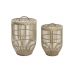 Conjunto de Cestas DKD Home Decor Bambu (40 x 40 x 61 cm)