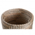 Basket spelset DKD Home Decor 28 x 28 x 22 cm Tropisch Zeegras